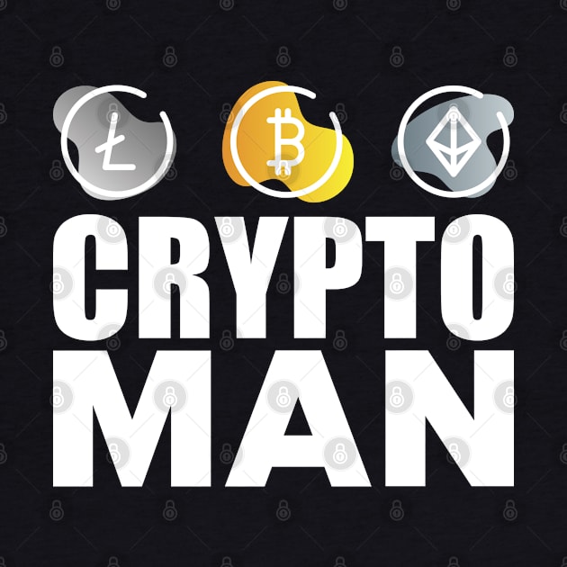 Crypto Man w by KC Happy Shop